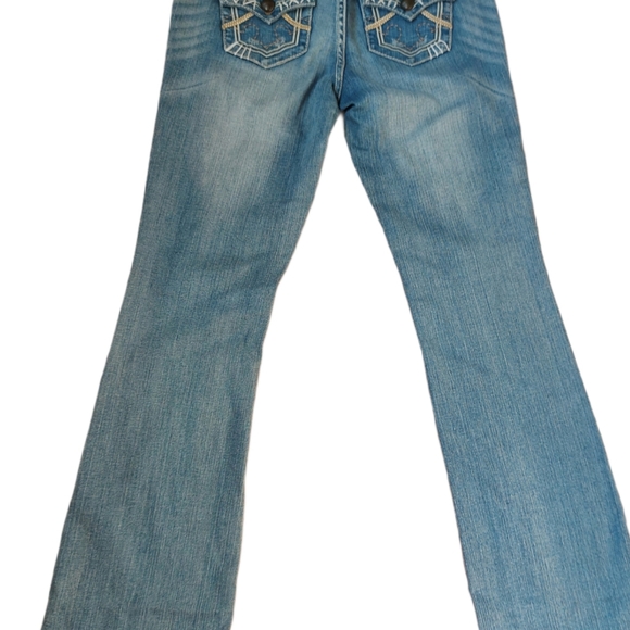 Washed Vintage Blue Jeans,Low Rise,GUC - Picture 4 of 5